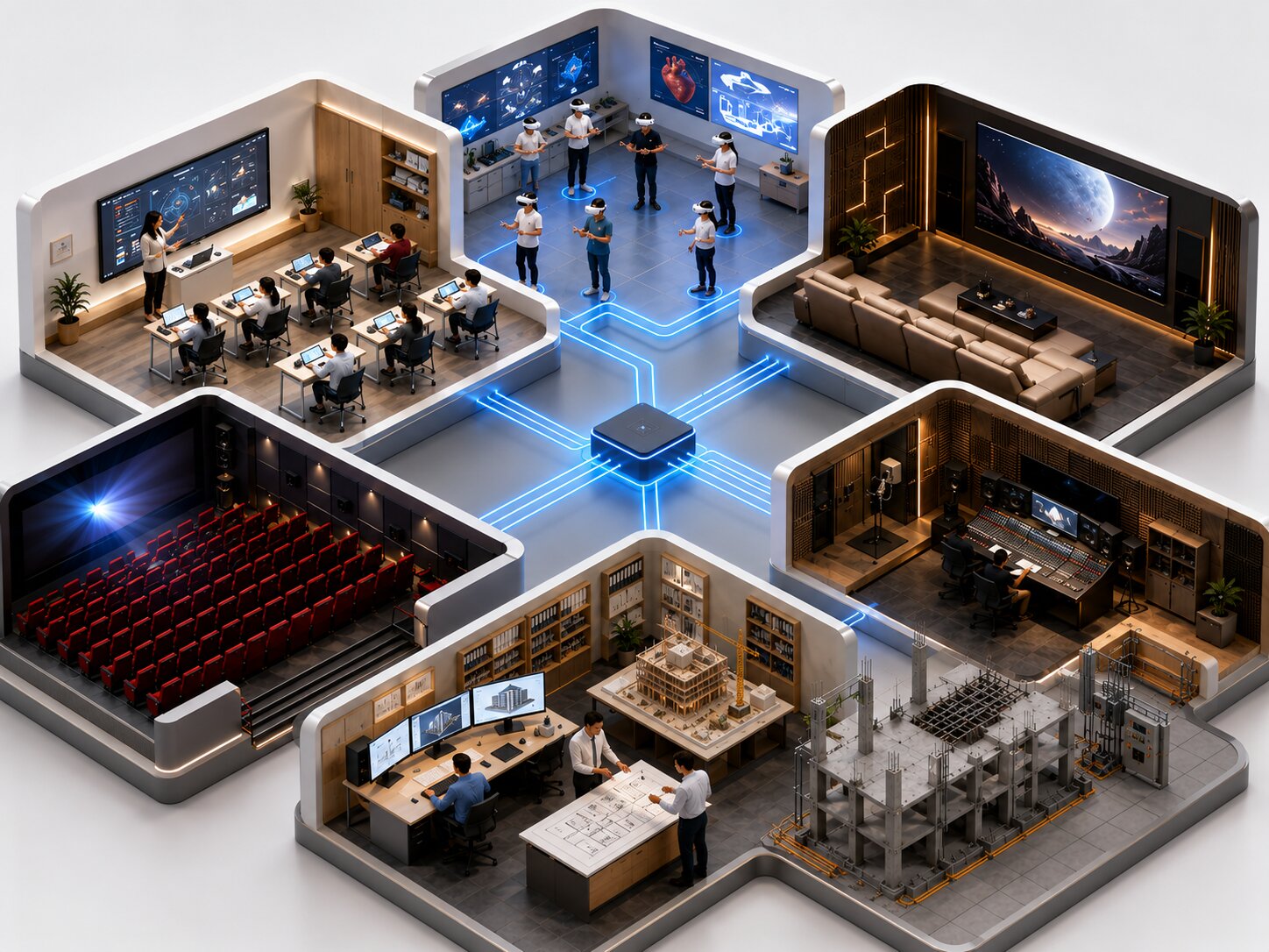 Digital Lobby project showcase